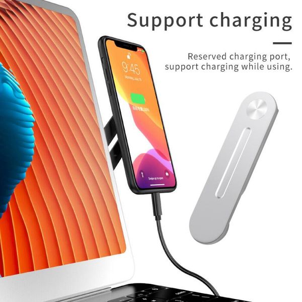 

расширение ноутбука кронштейн мультиэкранная поддержка ноутбук боковое крепление держатель телефона кронштейн для ноутбука регулируемая подс