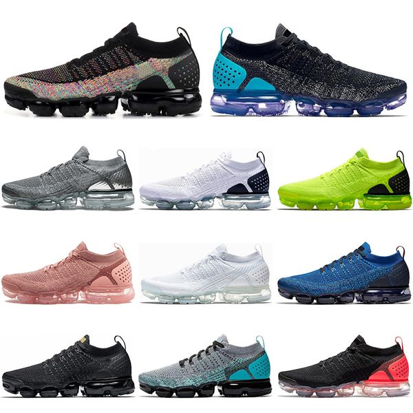 

2020 running shoes punch white black cny air max vapormax fly 2.0 outdoor breathable mens trainers sports sneakers 36-45