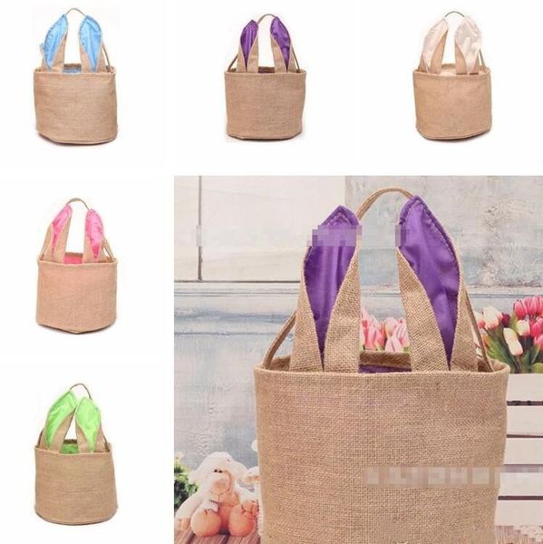 

monogrammed easter bunny buckets blank easter baskets bunny ears bucket personalized gift bag egg organizer 5 colors lxl1269-l