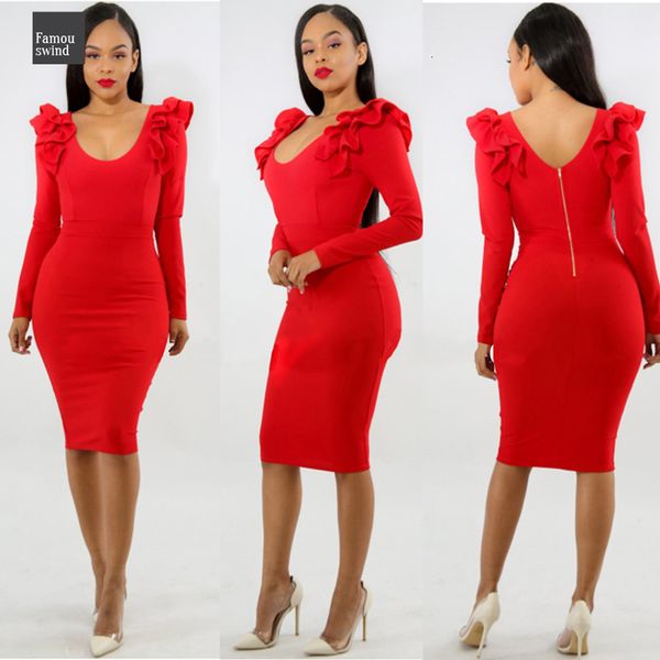 

backless женщины платье длиной до колена sexy winter тонкий o шеи платье партии элегантная мода с длинным рукавом бинты платье дизайнер одеж, Black;gray