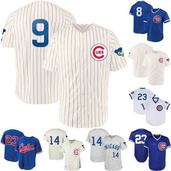 

mens chicago 1969 javier baez andre dawson ernie banks mlb ryne sandberg billy williams ryne sandberg retro cubs baseball jerseys, Black
