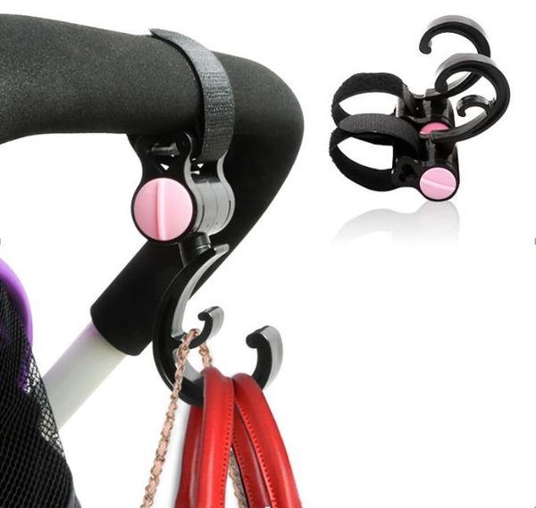 

100 пара детская вешалка детская сумка коляска крючки коляска поворот на 360 градусов корзина крюк аксессуары