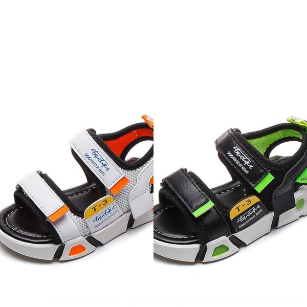 

boys' baby sandals children's shoes toddler shoes soft soles children's solid soles anti-skid girls' sandals fashion, Black;red