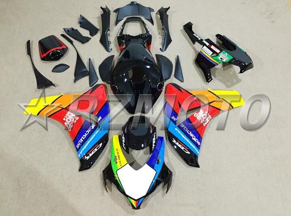 

new abs motorcycle full fairings kit fit for honda cbr1000rr 2008 2009 2010 2011 08 09 10 11 cbr1000 1000rr fairing kit yellow green blue