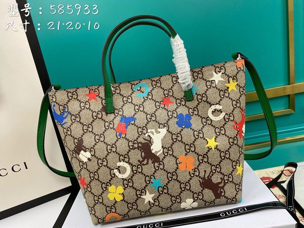 

new lady's handbag 7a high-end custom quality large capacity single shoulder bag fashion trend casual style gold metal accessories with