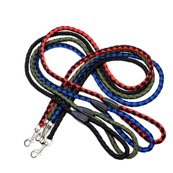 

asypets easily controlled pet braided leash rope for dog outdoor walking