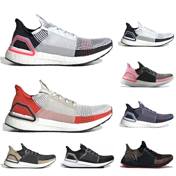 

с носками горячей продажи ультра boost 19 мужчины женщины кроссовки облако белый черный oreo ultraboost 5.0 мужской тренер дышащий спортивны