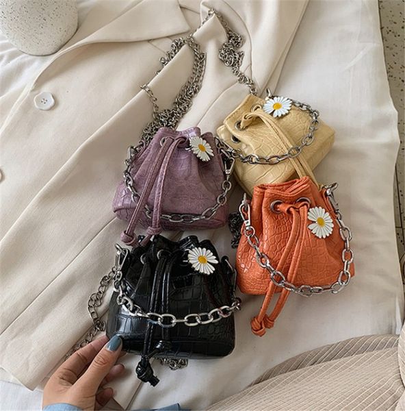 

new textured fashion niche textured stone mini bucket bag shoulder crossbody bag ph-cfy2006012