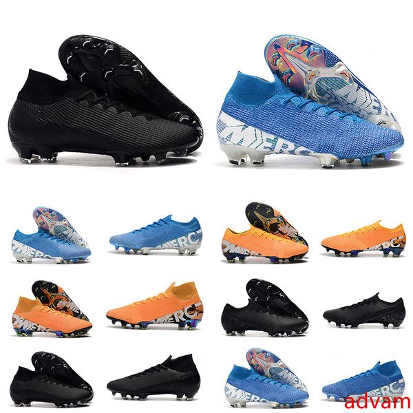 

2020 mens soccer shoes mercurial superfly 13s elite se fg soccer cleats neymar football boots mercurial 13 elite fg eur 39-45
