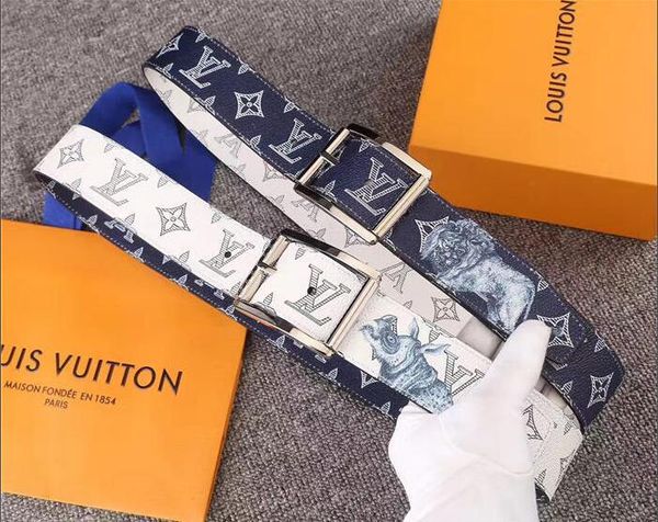 

мужские дизайнерские ремни коровьей человек женщины пояс мода гладкая пряжка иглы ширина около 4.0cm высоко качества с подарочной упаковкой, Black;brown