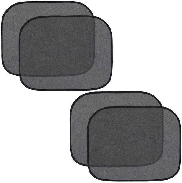 

4pcs car window shades 44*38cm electrostatic film side window sunshade automobile side automotive sunvisor car shades