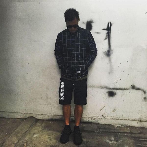 

мужские дизайнерские шорты люкс письмо кулиской укороченные брюки мода solid color sweatpants street марка для hip hop 2020 summer clothes.b, Black