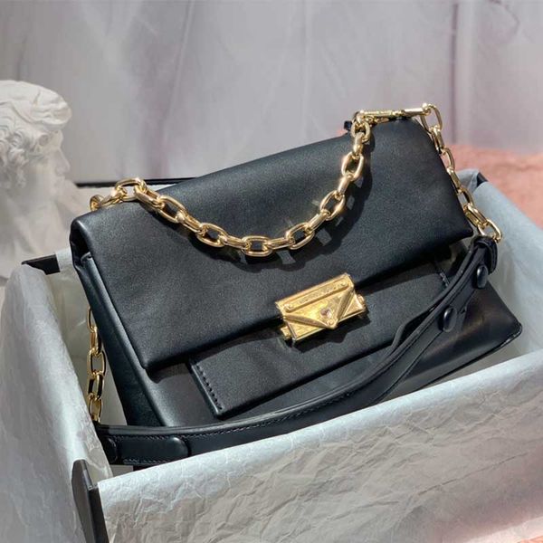 

ladies flap crossbody bags womens messenger bags fashion shoulder bags chain wallet lady genuine leather handbag