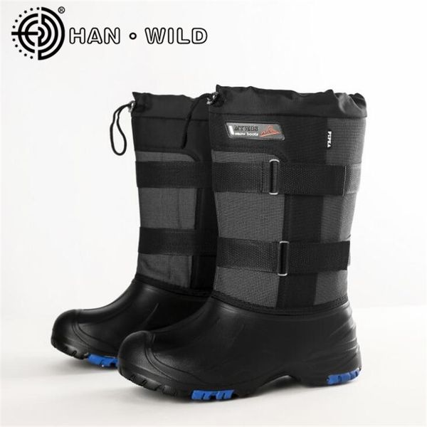 

spring autumn men fishing boots non-slip steel nail men snow boots rock fishing shoes warm skiing tacticos zapatos, Black