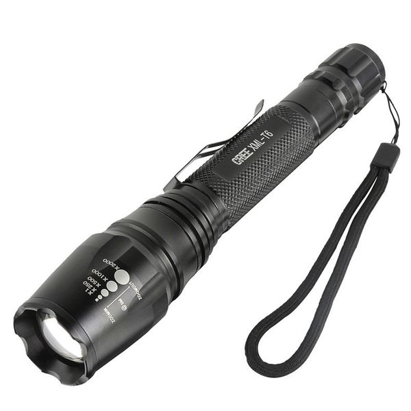 

xml flexible zoom aluminium alloy t6 light flashlight