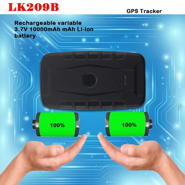 

real-time tracking locator 3g car wcdma gps tracker tracking locator lk209b-3g long standby time one way communication magnetic