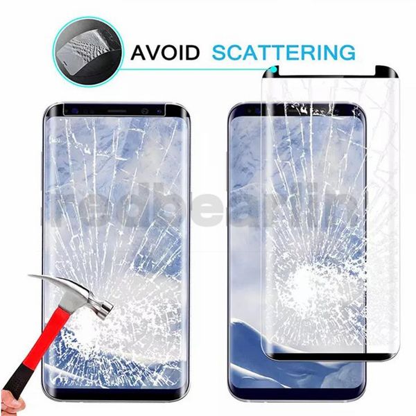 

for sumsung galaxy s9 s9 plus 3d tempered glass case friendly screen protector film curved ultra clear