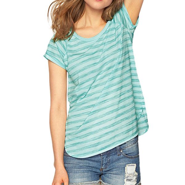 

summer 2019 t shirt women streetwear striped tshirt women korean clothes funny t shirts korean style basic tshirt, White