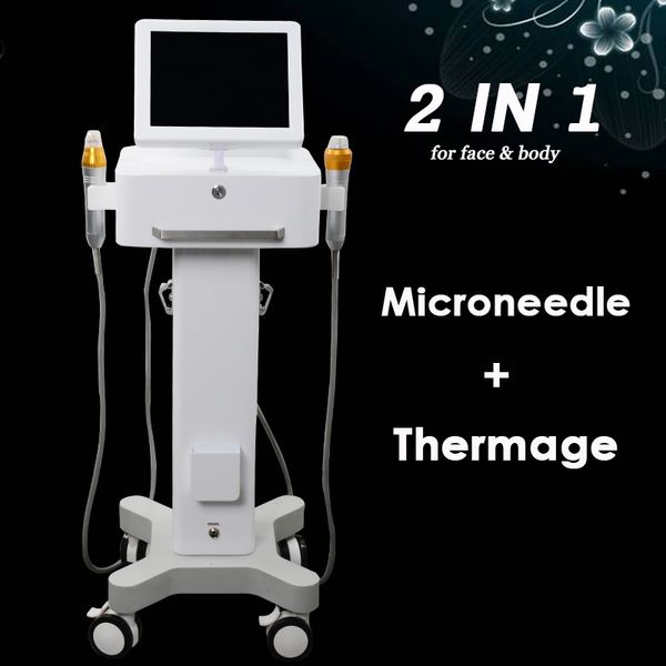 

2019 high end microneedling machine for acne scars treatment fractional rf wrinkle removal skin needling stretch marks removal equipment