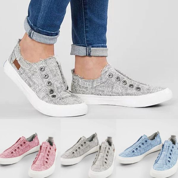 

2019 spring summer canvas sneakers women shoes women shoe vulcanize shoes denim couple shoe sneakers size 35-43, Black