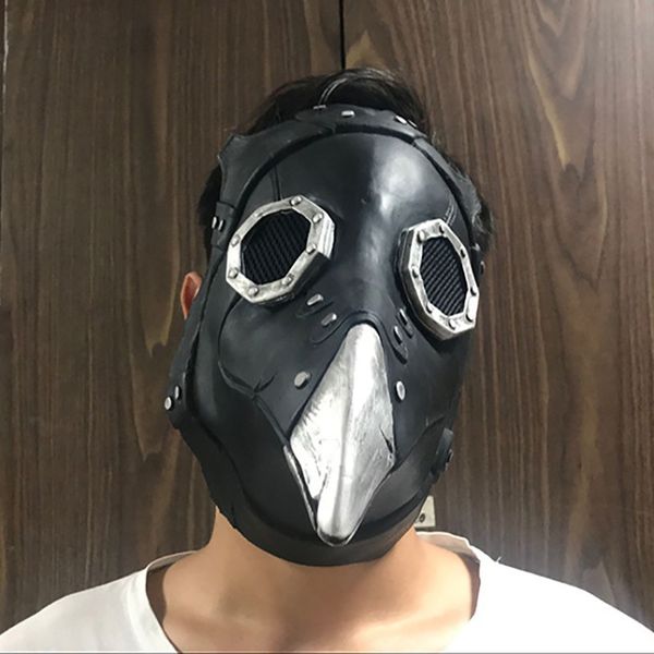 

crow bird mouth simulation mask halloween party holiday mask makeup masquerade costume holiday dress fancy axir