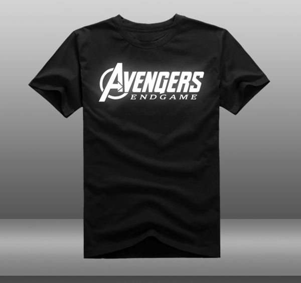 

endgame cosplay t-shirt men's 4 infinity war quantum suit t shirtclothing women cotton tee, White;black
