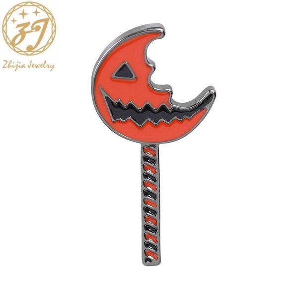 

zhijia halloween gifts pins brooches for women men kids cute style halloween brooches jewelry, Gray