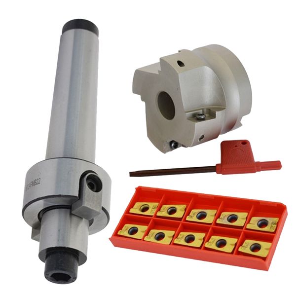 

mt3-fmb22 фрезерного инструмента держатель 400r face концевой фрезы каттер 10шт apmt1604 вставка