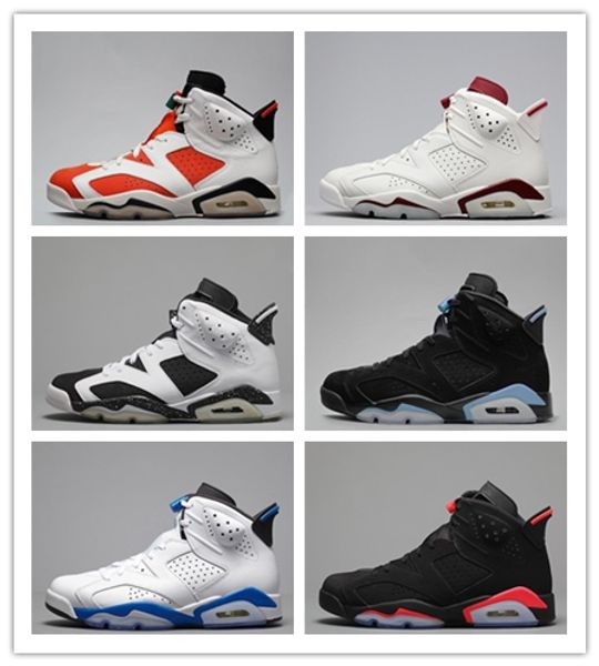 

2019 black infrared men 6 vi 6s basketball shoes tinker unc black cat white red carmine mens bred designer trainer sports sneakers