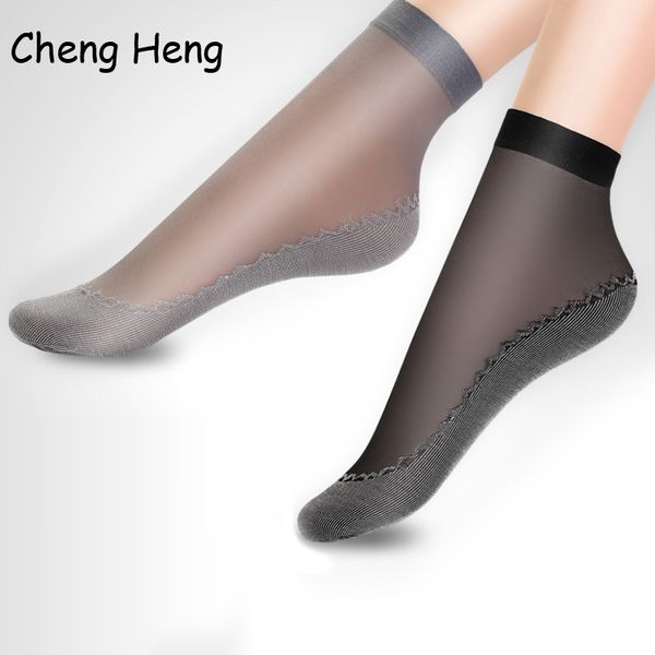 

20 Pairs /Lot Smooth Supple Velvet Silk Womens Summer Socks Quality Soft Cotton Bottom Non Slip Sole Wicking Slip -Resistant Sock