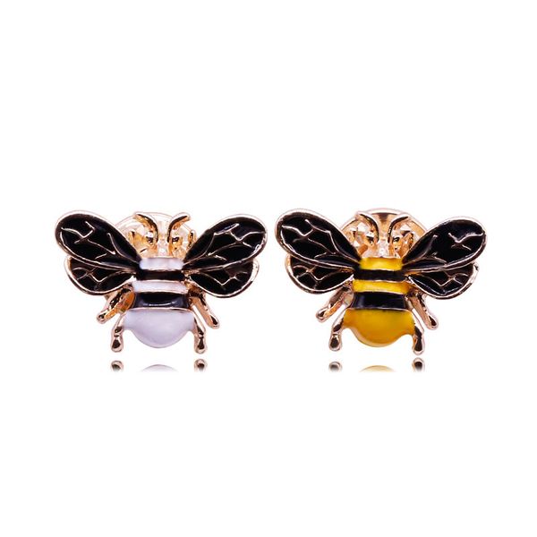 

2019 bees brooch alloy drip corsage insect pin woman clothing accessories suit, Gray