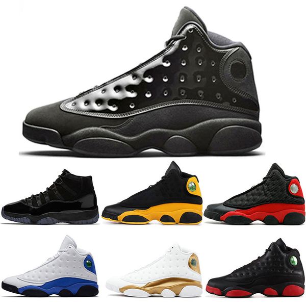 

2020 new cap and gown 13s basketball shoes for jumpman phantom chicago cp3 dirty bred red black infrared white flints designer sneakers