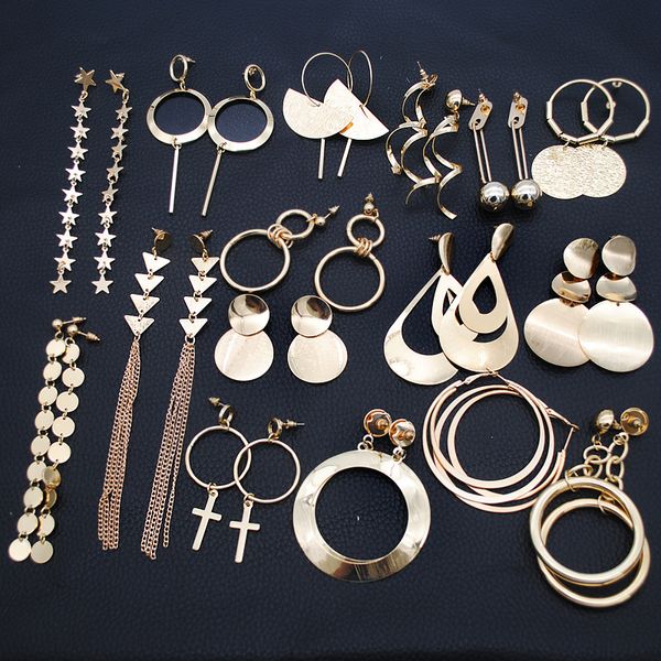 Bohême Creux Ovale Strass Perles Goutte Dangle Boucle d/'oreille Fashion Jewelry