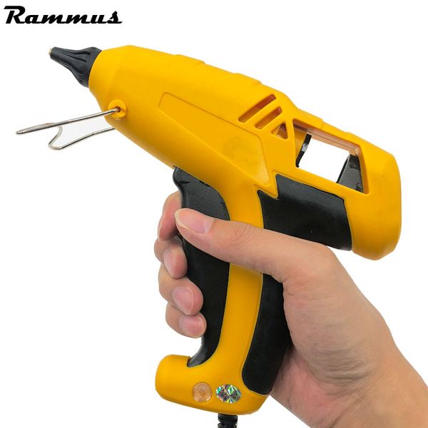 

melt glue gun use 11mm glue stick 60w graft repair heat gun diy project model woodworking 110-220v convenient