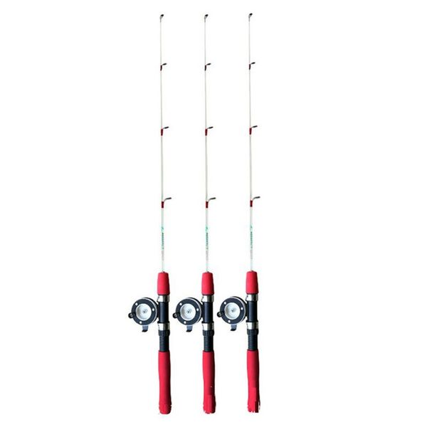 

2018 ice fishing rods fishing reels winter rods 1 piece combo pen pole lures tackle spinning casting hard rod