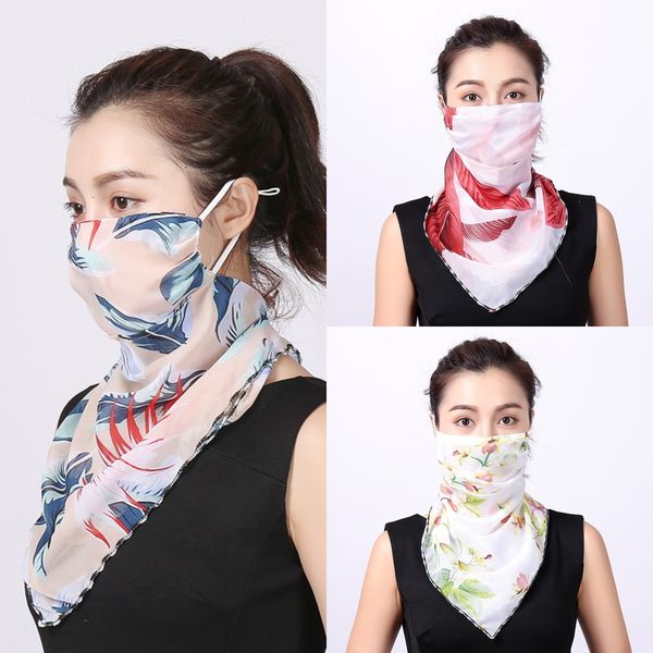 

fq7cr ice silk mask face american flag outdoor breathable ear scarf masks riding windproof protetive mask scarf party supplies, Black
