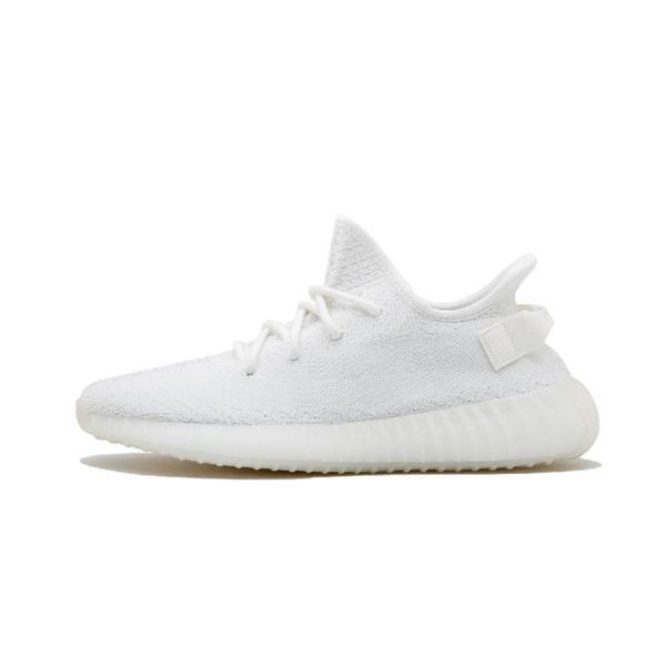 

2019 peanut butter v2 static bred semi frozen tint yellow clay sesame beluga 2.0 kanye west running shoes cream white zebra sneakers