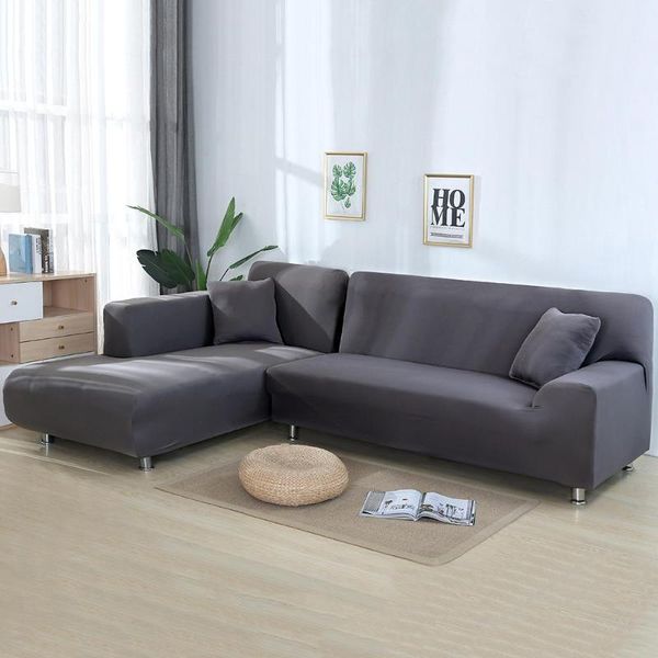 

32 stretch диван обложка l образных кожухи дивана секционные шезлонг couch обложка spandex чехол уголок для гостиной