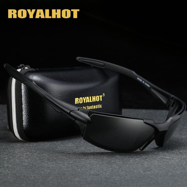 

royalmen women polarized elastic sports sunglasses vintage sun glasses retro eyewear shades oculos male 900187, White;black