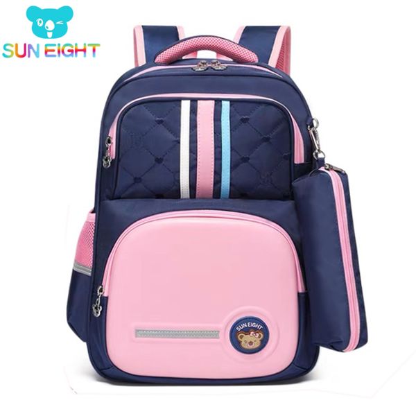 

children new arrival sun eight backpack school bags for girls waterproof nylon mochila escolar