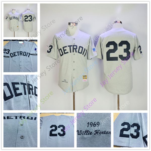 

Willie Horton Jersey 1969 Detroit Cooperstown Tigers Jerseys Home Away All Stitched