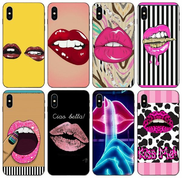 

[tongtrade] kiss me painted case for iphone 11 pro x xs max xr 8 7 6 5s plus galaxy j3 j5 j7 huawei y9 p30 p20 p10 lg g3 mini brand new case