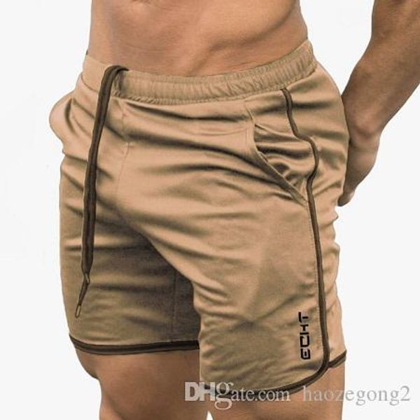 

новый дизайнер мужчины фитнес бодибилдинг шорты человек летние тренажерные залы пляж короткие мужские дышащие быстросохнущие спортивная одеж, White;black