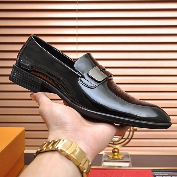 

19ss long sleeve g designer wedding shoes handmade genuine leather dress shoes button zapatos dolce pull de luxe black size us 6-11