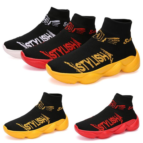 2020 Style3 Shop01 Kırmızı Sarı Altın Beyaz Siyah Ucuz Isıtmalar Klasik Deri Yüksek Kaliteli Spor Ayakkabıları Süper Yıldız Erkek Adam Spor Gündelik Ayakkabı