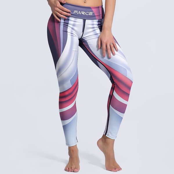 

selling outdoor sports digital printing lady bottom pants, Black
