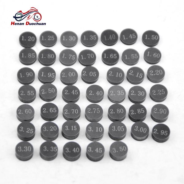 

motorcycle engine parts adjustable valve gasket shim 7.48mm complete valve shim kit cams for yamaha #b