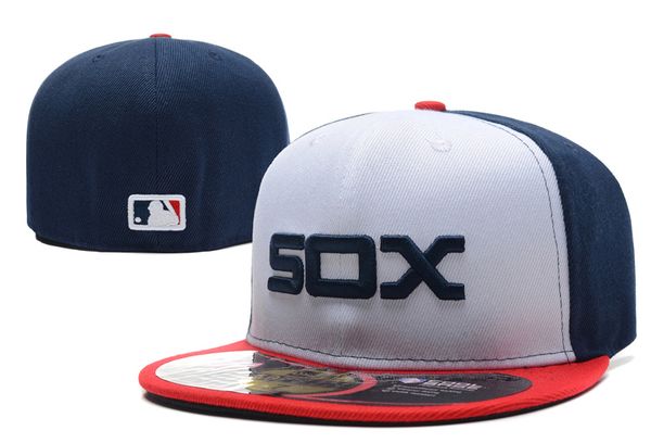 

Мужская белый sox на поле стиль Бейсбол установлены шляпы Спорт SOX письмо команда л