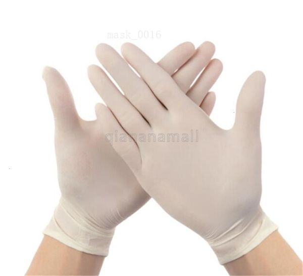 

s rubber m l xl latex nitrile home cleaning laboratory disposable gloves 100pcs for left and right twd7 qa