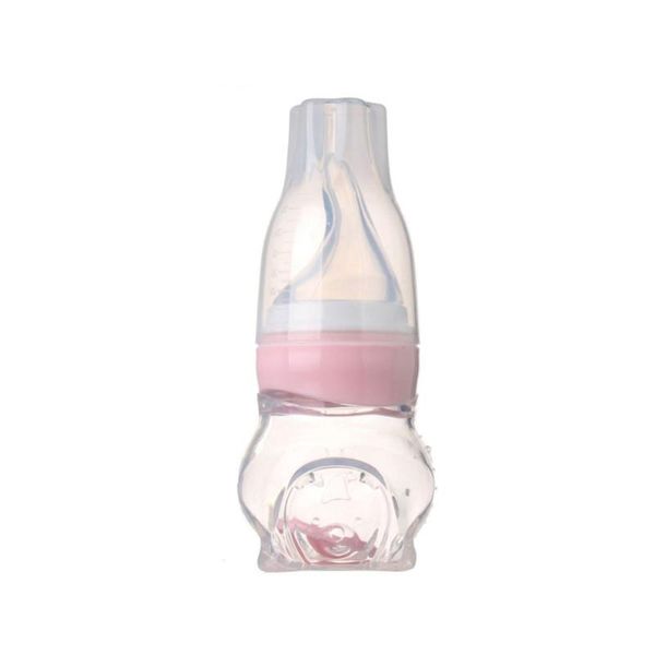 

silicone soft nipple type feeding device infant anti-mite silicone head with graduated measuring cup feeder